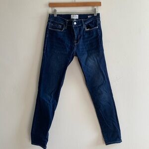 Frame Denim Le skinny de Jeanne crop 28